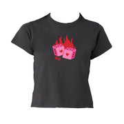 Ali & Ariel Dice Fam Baby Tee Big / Small