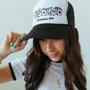 Ali & Ariel Dice Trucker Hat