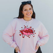 Ali & Ariel Love Pop Crewneck