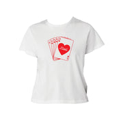Ali & Ariel Queen of Hearts Fam Baby Tee Little / Small
