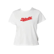 Ali & Ariel Red Star Baby Tee Alpha Chi Omega / Small
