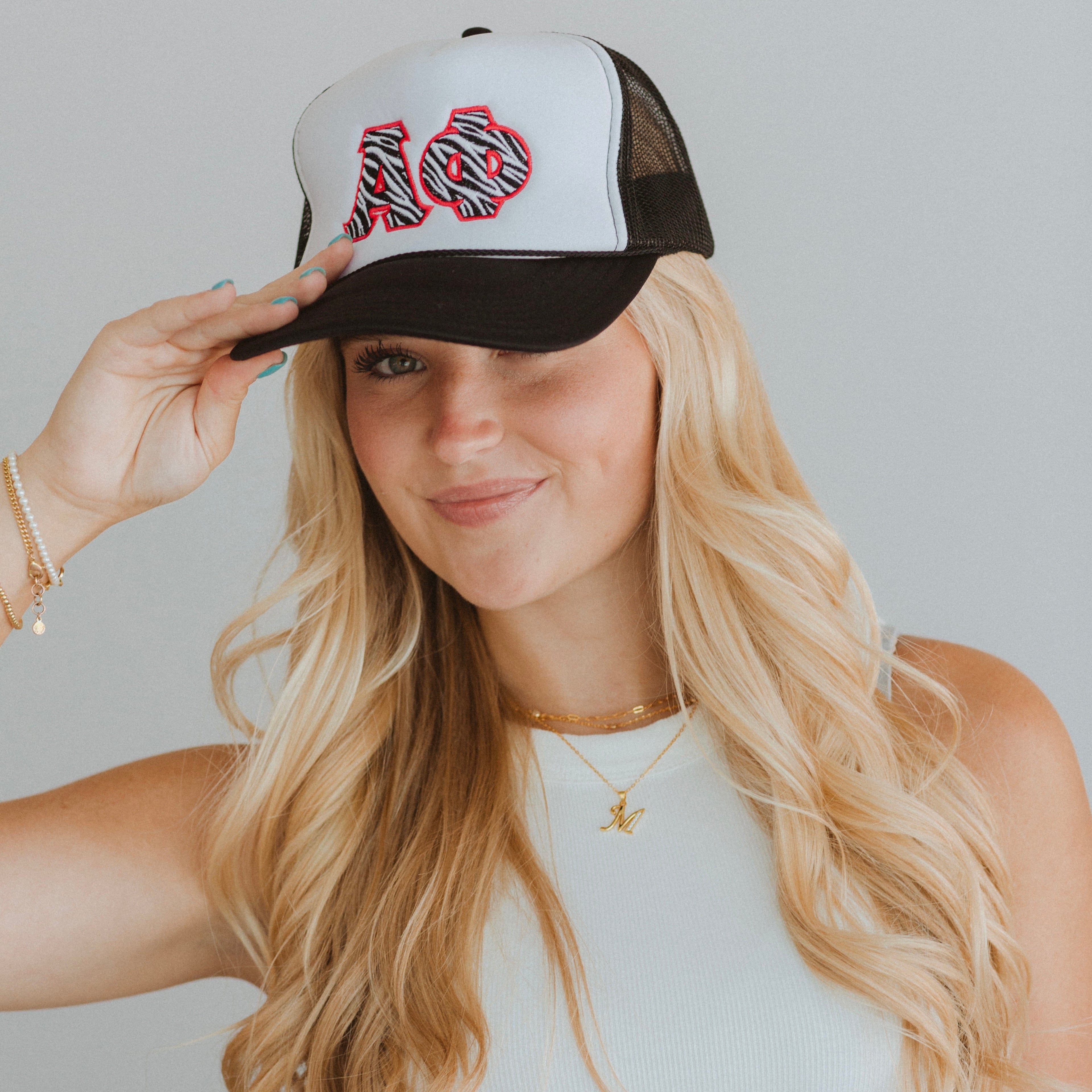 Wild Side Trucker Hat by Ali & Ariel | Sorority Apparel | Greek
