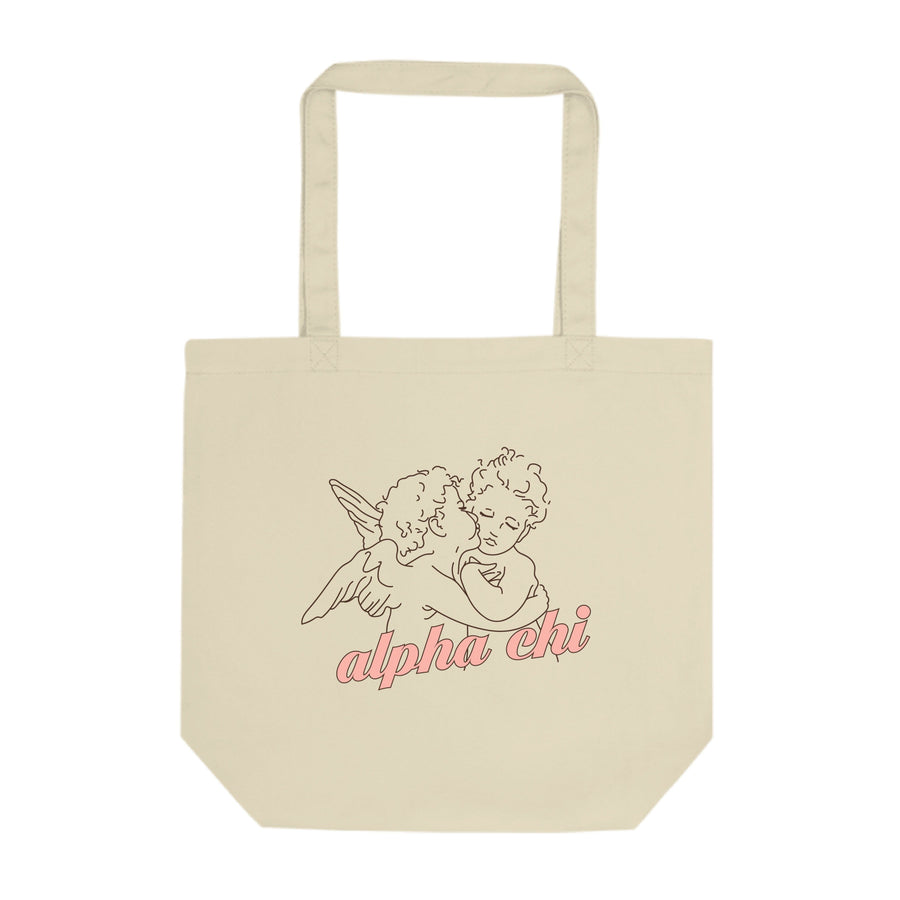 Ali & Ariel Angel Tote <br> (available for multiple organizations!) Alpha Chi Omega
