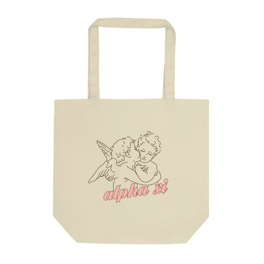 Ali & Ariel Angel Tote <br> (available for multiple organizations!) Alpha Xi Delta