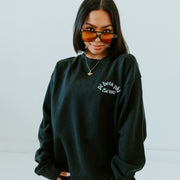 Ali & Ariel Black Embroidered Fleece  <br> (sororities A-D) fb-feed