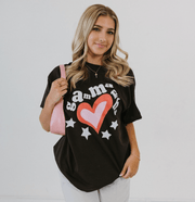 Ali & Ariel Chocolate Heart Tee <br> (sororities G-Z)