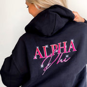 Ali & Ariel Chrome Hoodie <br> (sororities G-Z)