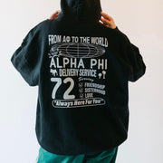 Ali & Ariel Here For You Hoodie <br> (sororities G-Z)