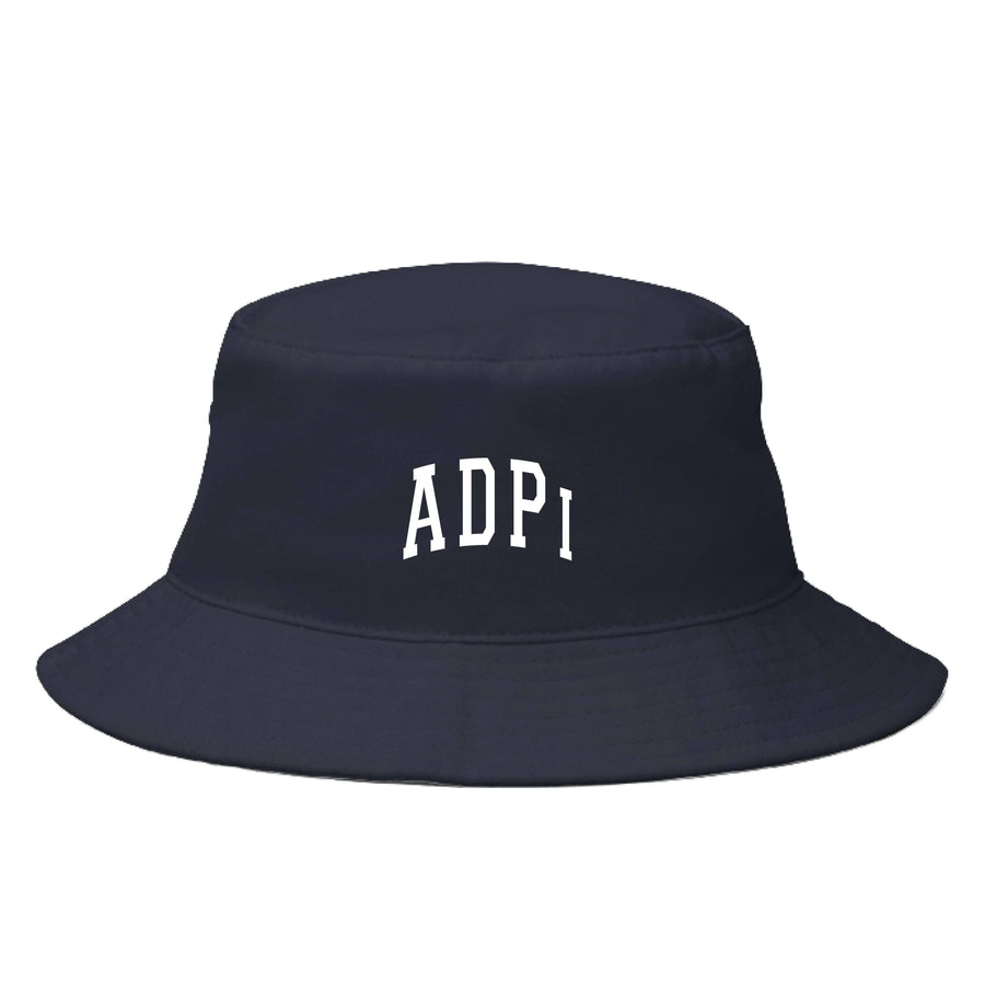 Ali & Ariel Navy Bucket Hat (available for all sororities) Alpha Delta Pi