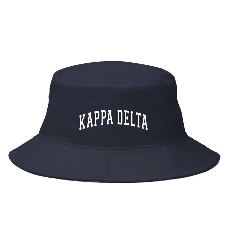 Ali & Ariel Navy Bucket Hat (available for all sororities) Kappa Delta