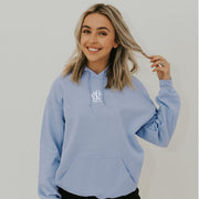 Ali & Ariel NCL Baby Blue Embroidered Icon Hoodie