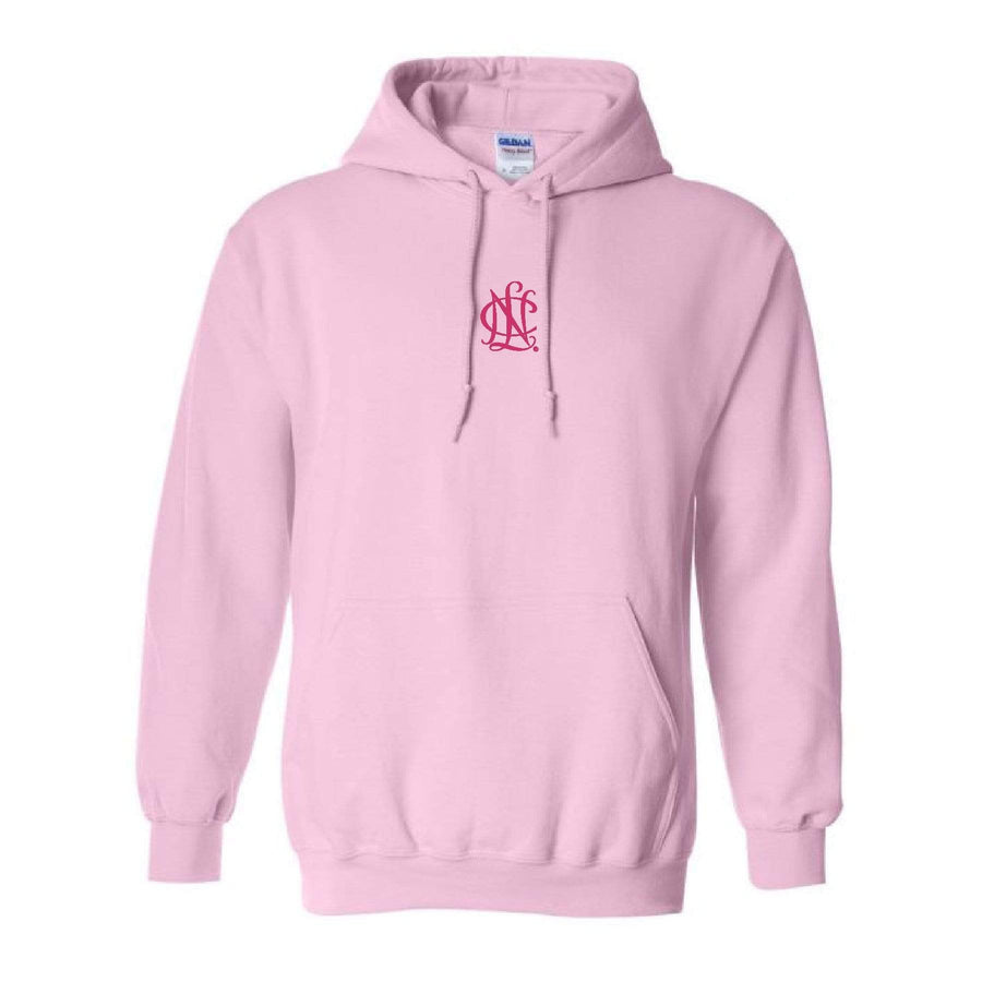 NCL Pink Embroidered Icon Hoodie