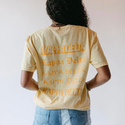 Ali & Ariel Say It Again Comfort Colors Pocket Tee (sororities G-Z)