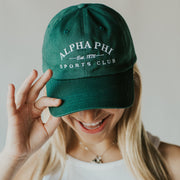 Ali & Ariel Sports Club Hat (available for all sororities)