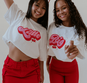 Ali & Ariel Very Cherry Fam Tees