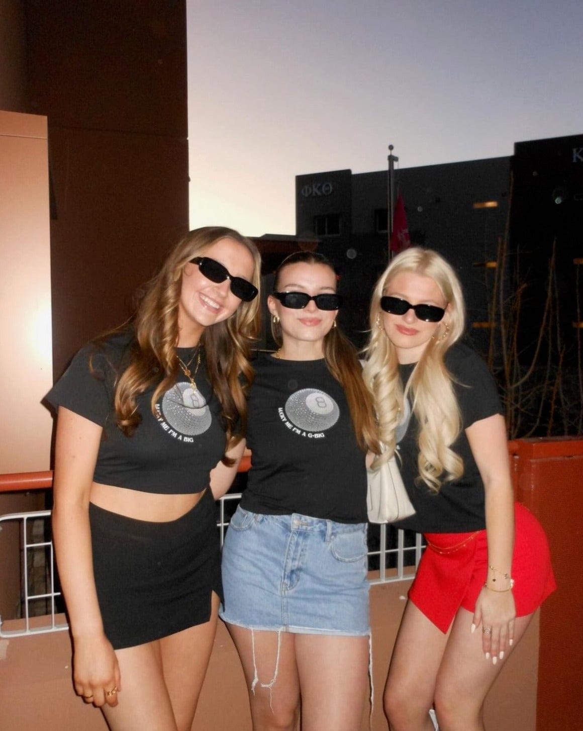 Ali & Ariel 8 Ball Fam Tees