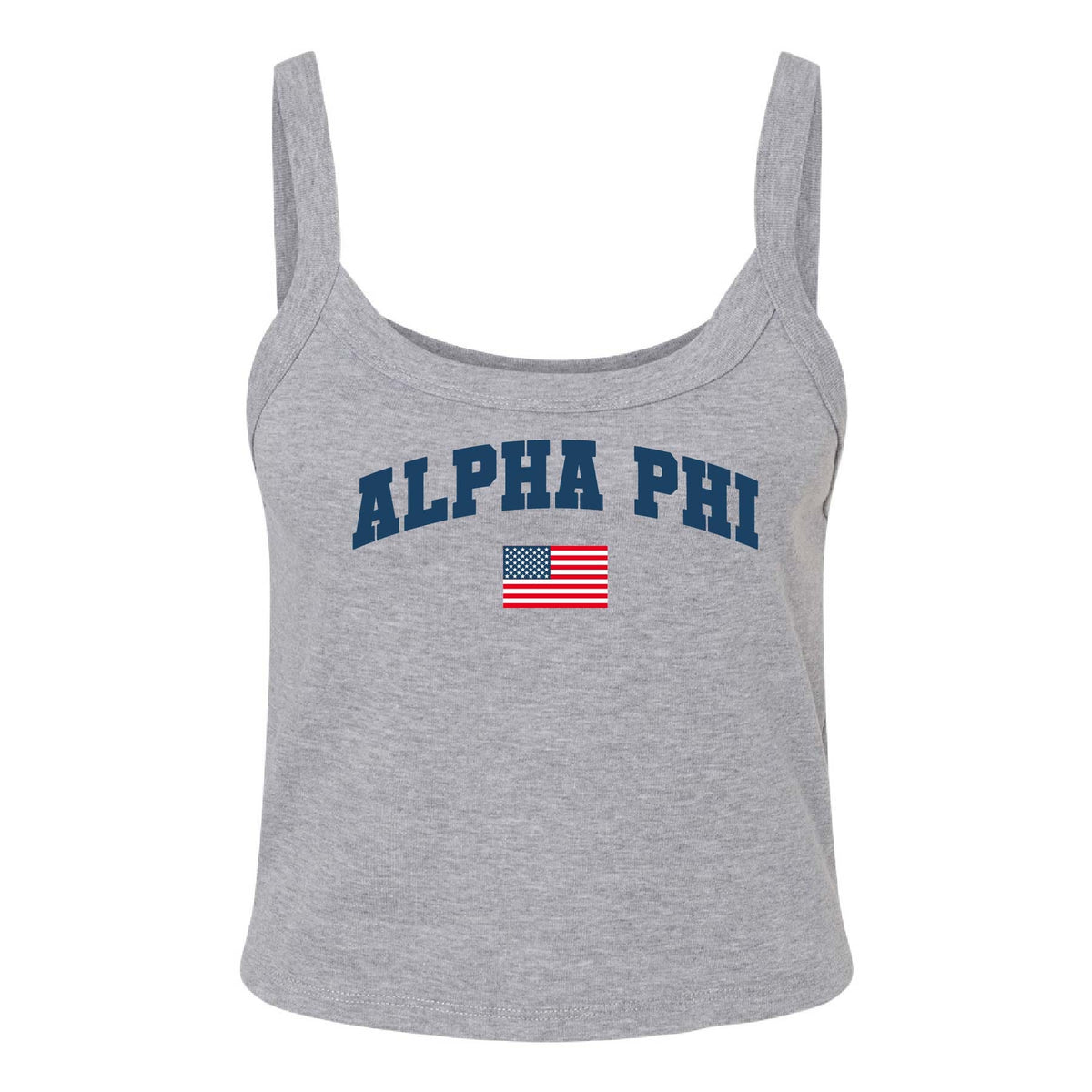Ali & Ariel All-American Tank Top Alpha Phi / XS