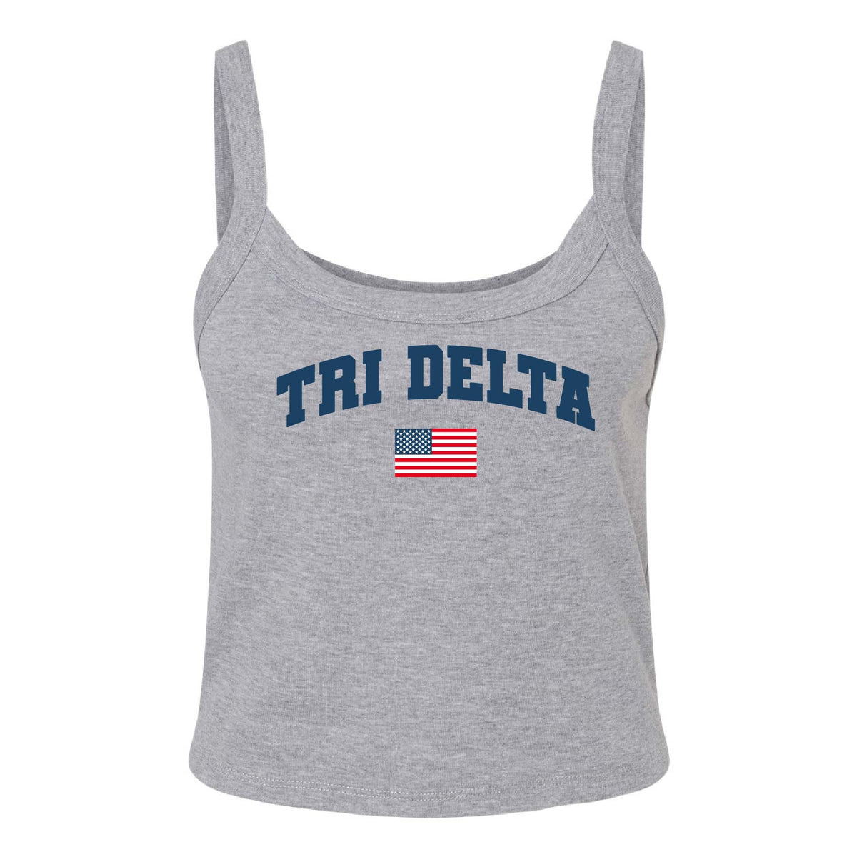 Ali & Ariel All-American Tank Top Delta Delta Delta / XS
