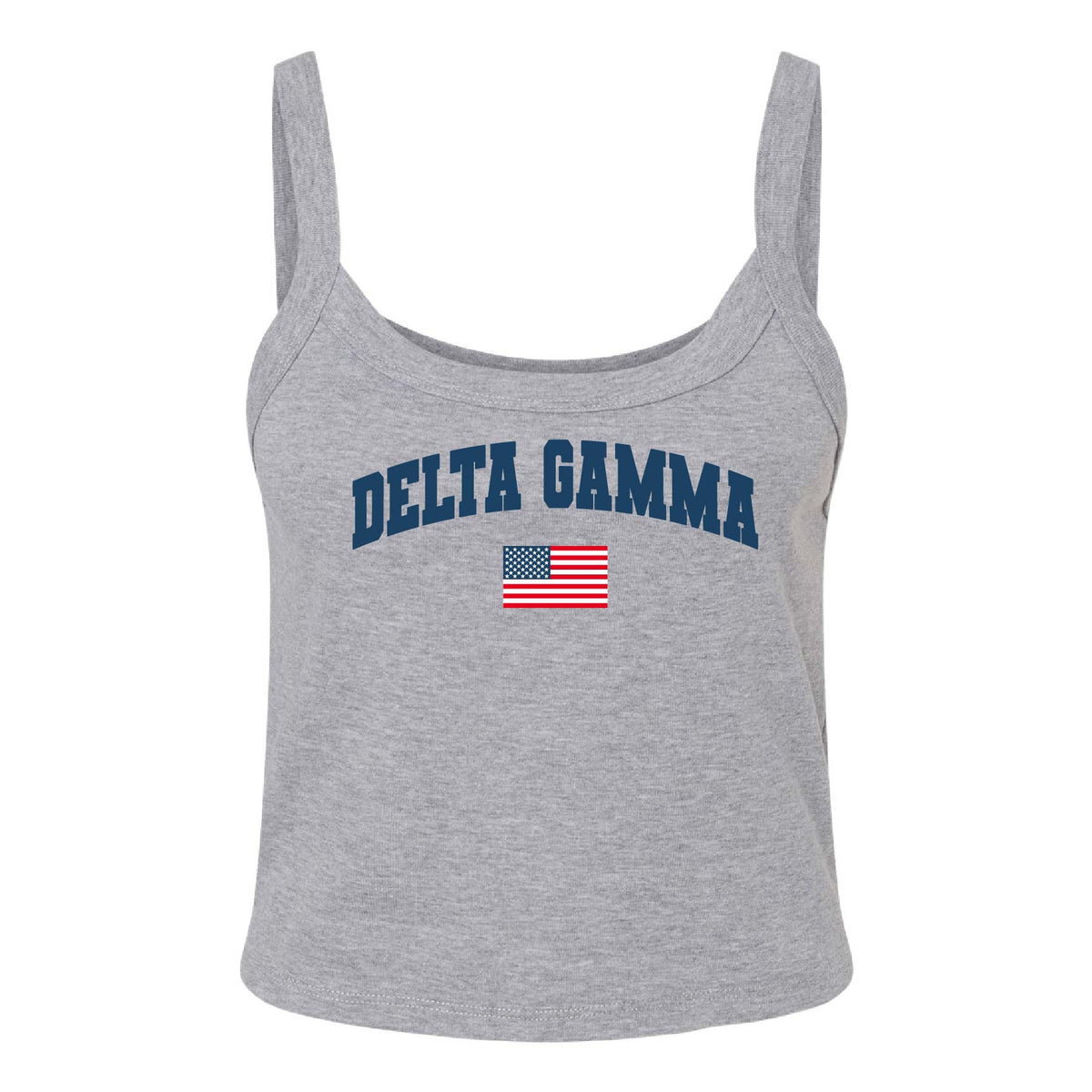 Ali & Ariel All-American Tank Top Delta Gamma / XS