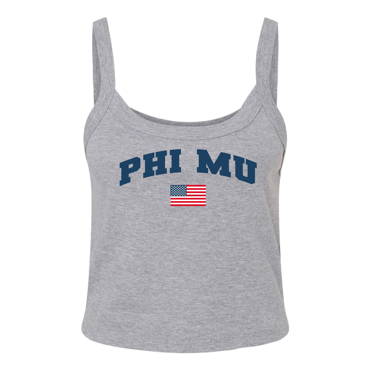 Ali & Ariel All-American Tank Top Phi Mu / XS