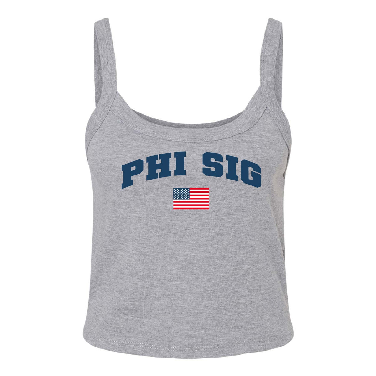 Ali & Ariel All-American Tank Top Phi Sigma Sigma / XS