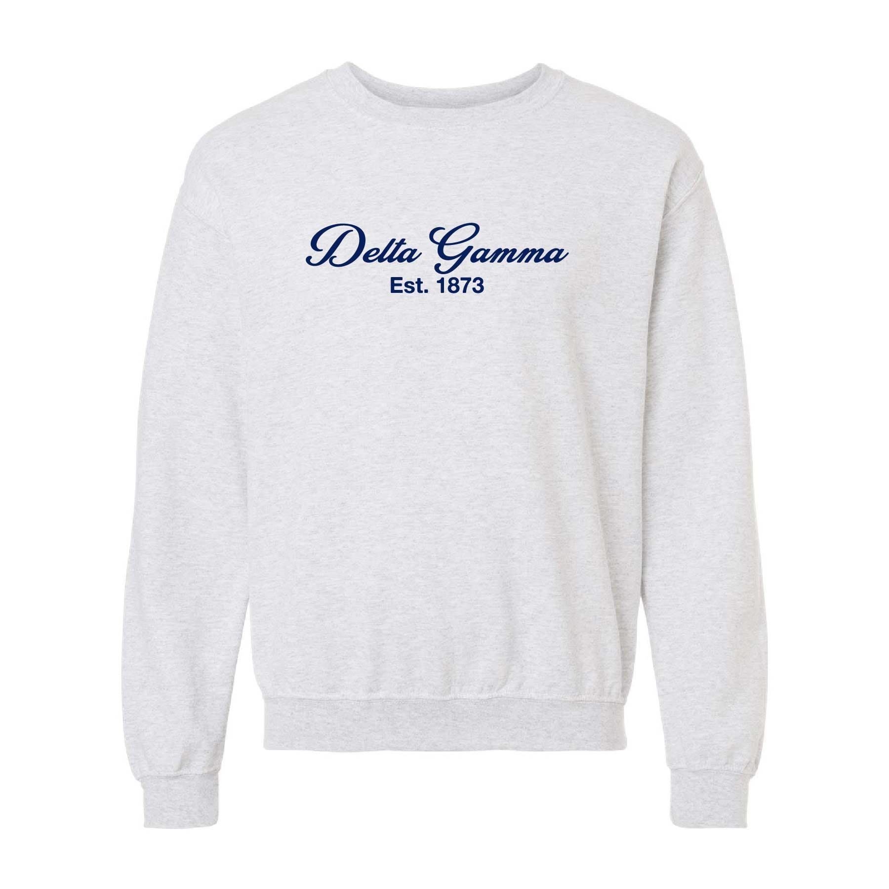 Ali & Ariel Ash Embroidered Crewneck Delta Gamma / Medium