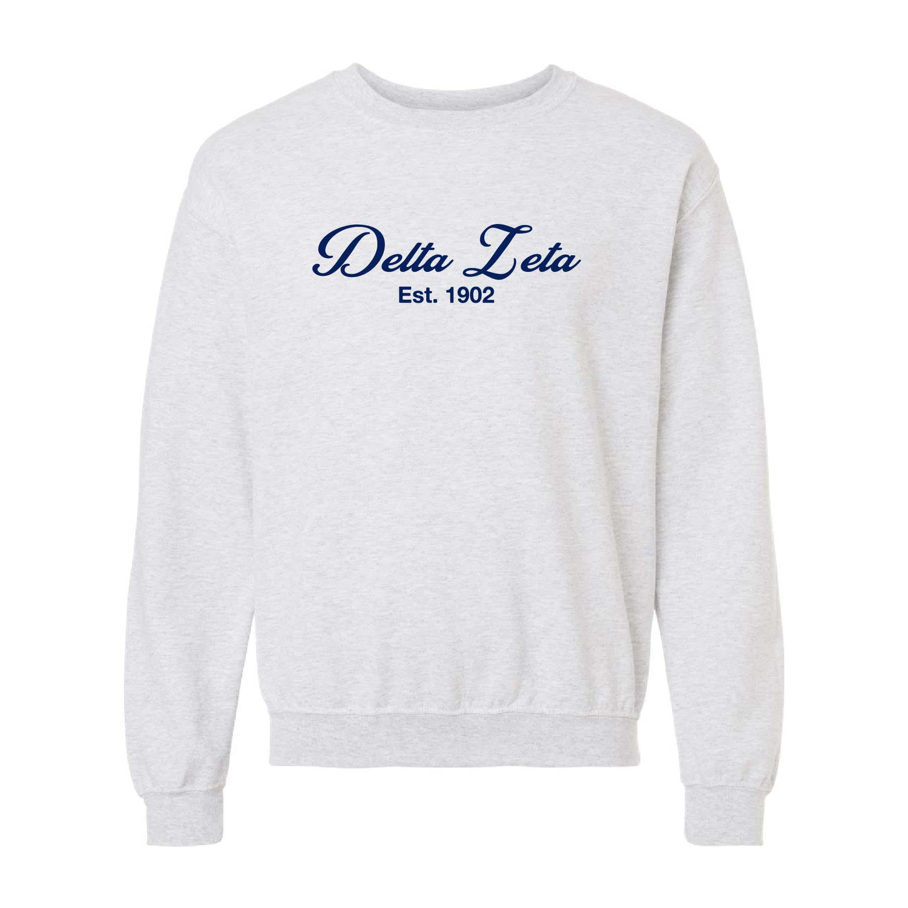 Ali & Ariel Ash Embroidered Crewneck Delta Zeta / Medium
