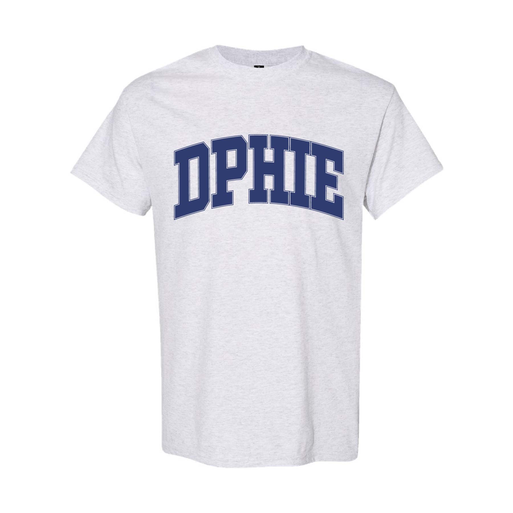 Ali & Ariel Ash Grey Collegiate Tee Delta Phi Epsilon / Medium