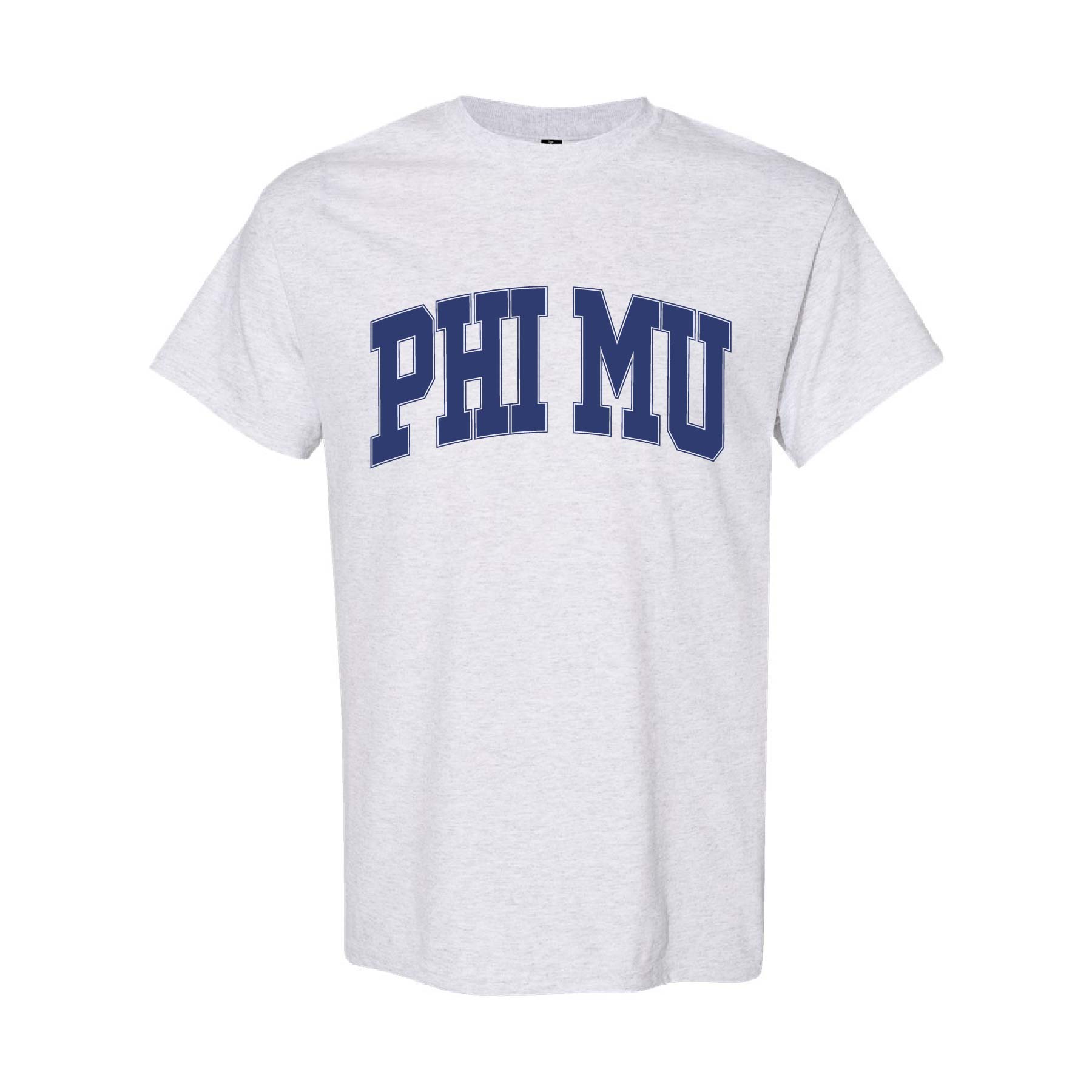 Ali & Ariel Ash Grey Collegiate Tee Phi Mu / Medium