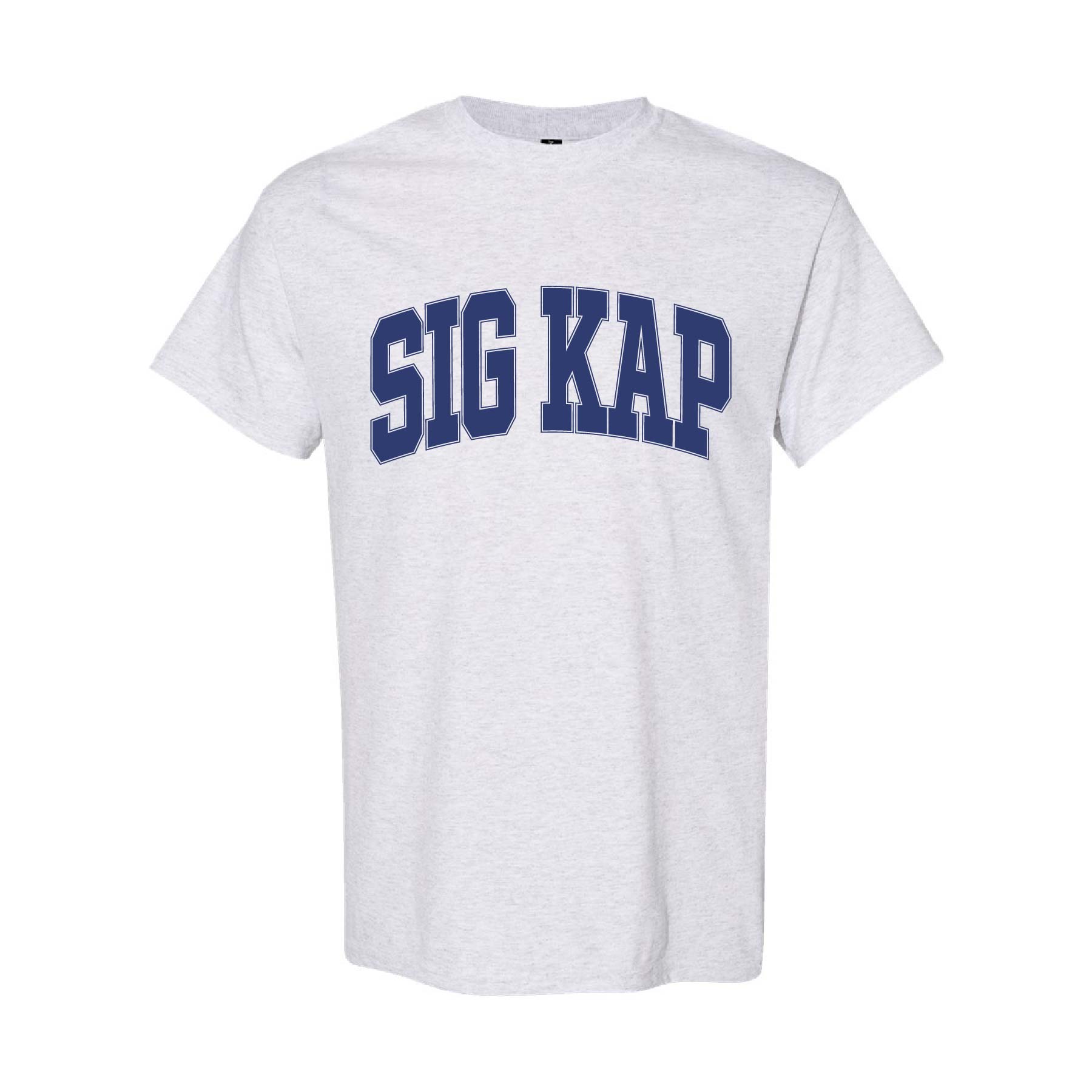 Ali & Ariel Ash Grey Collegiate Tee Sigma Kappa / Medium