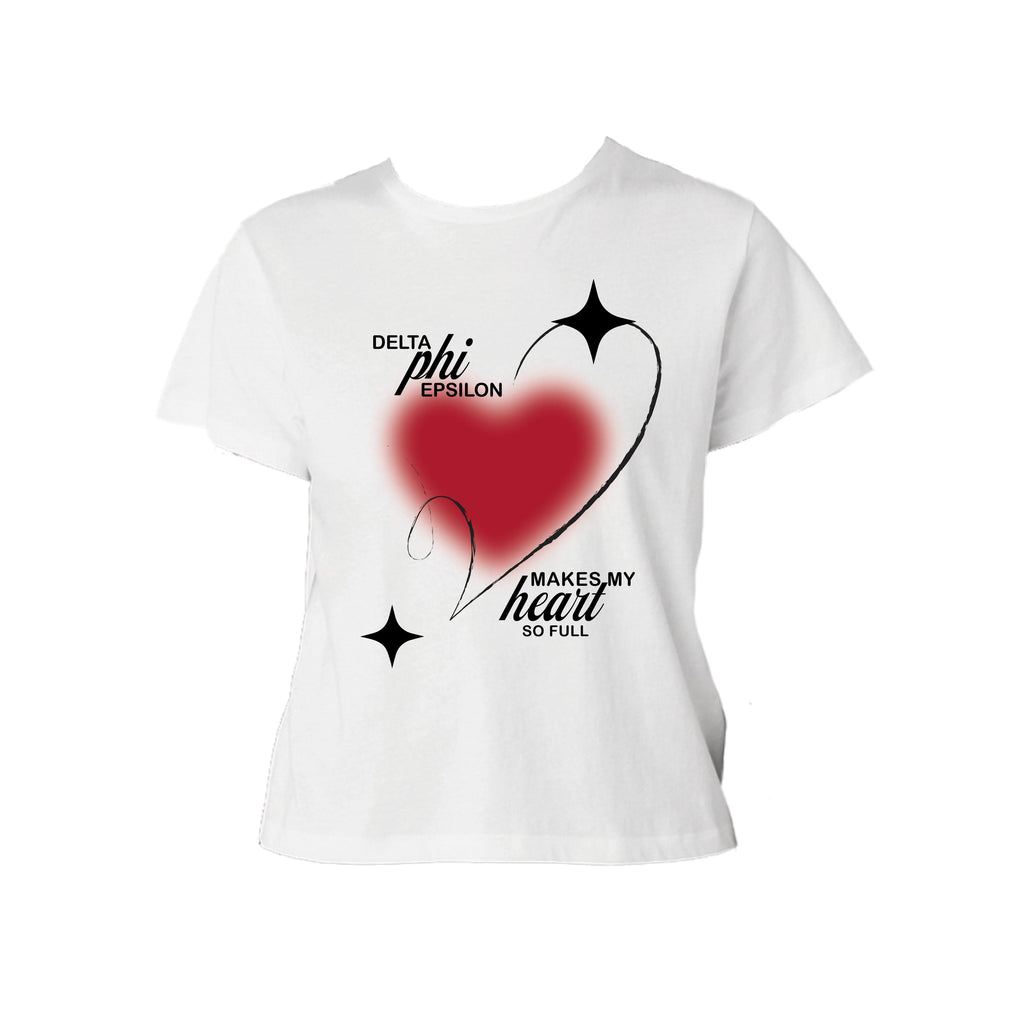 Ali & Ariel Aura Heart Baby Tee