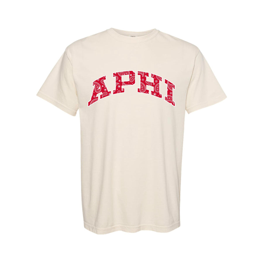 Ali & Ariel Bandana Tee Alpha Phi / Medium