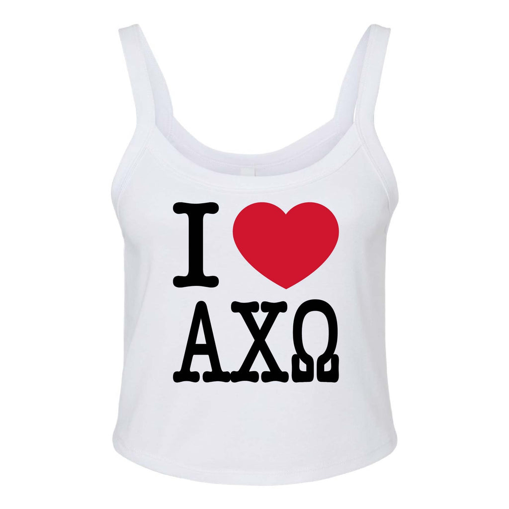 Ali & Ariel Big Apple Tank Top Alpha Chi Omega / XS