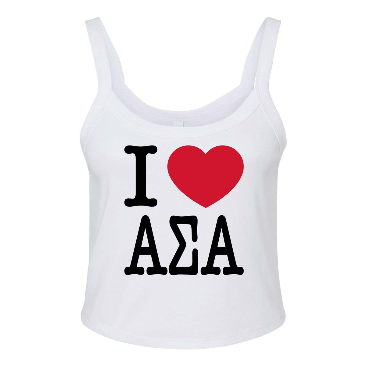 Ali & Ariel Big Apple Tank Top Alpha Sigma Alpha / XS