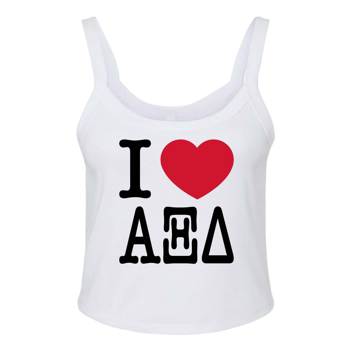 Ali & Ariel Big Apple Tank Top Alpha Xi Delta / XS