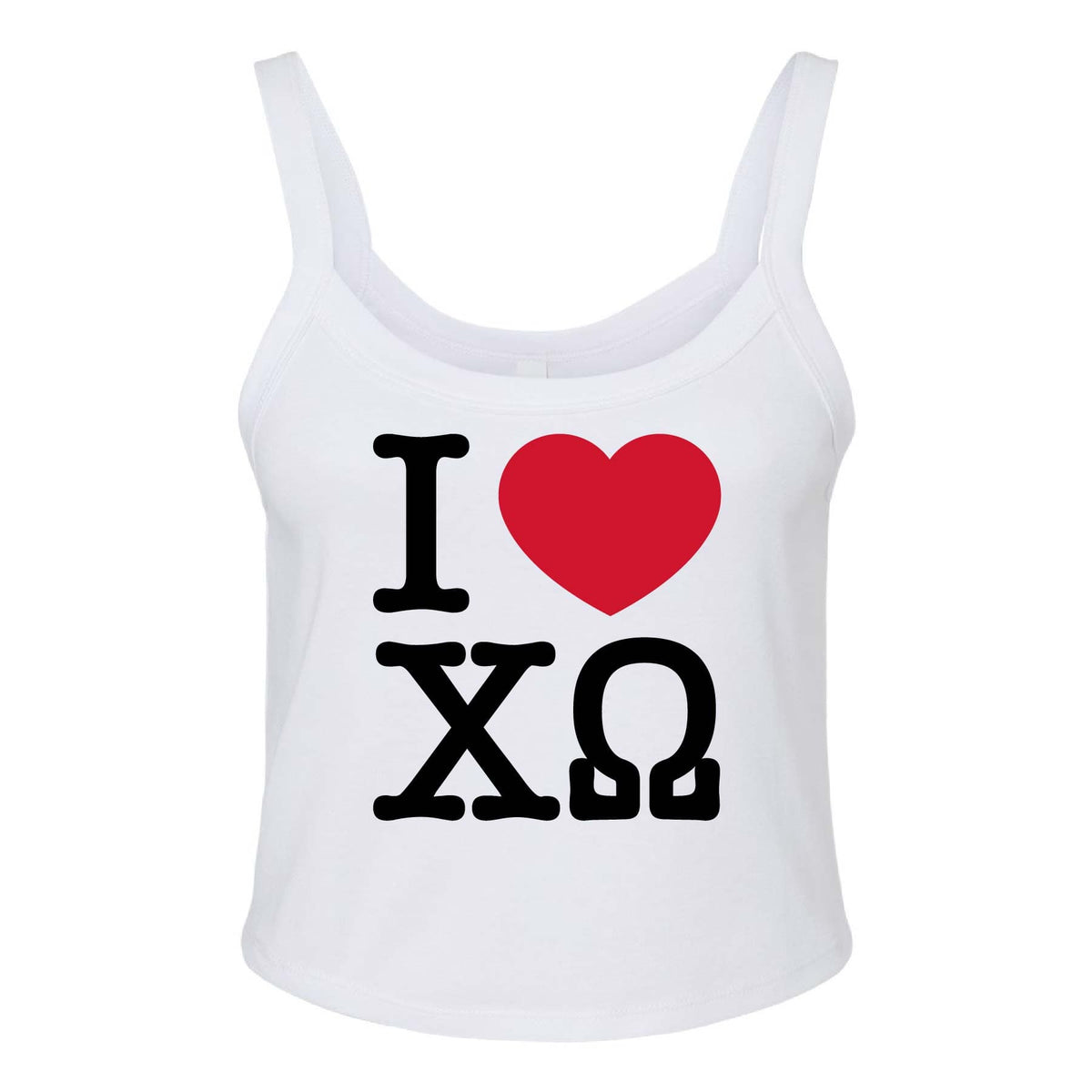 Ali & Ariel Big Apple Tank Top Chi Omega / XS