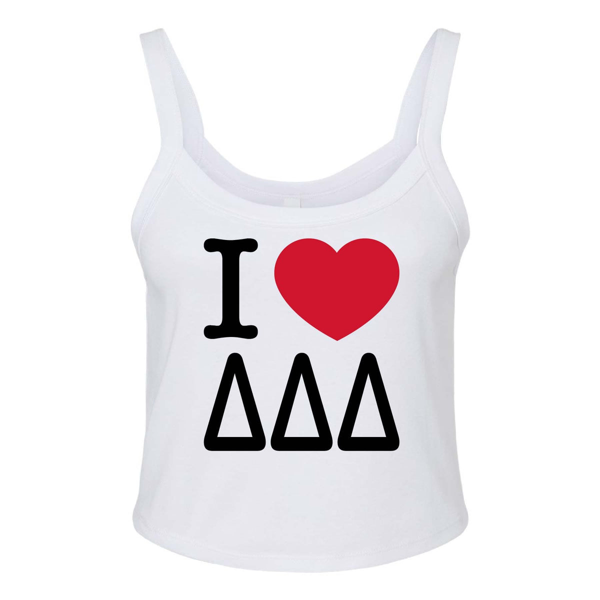 Ali & Ariel Big Apple Tank Top Delta Delta Delta / XS