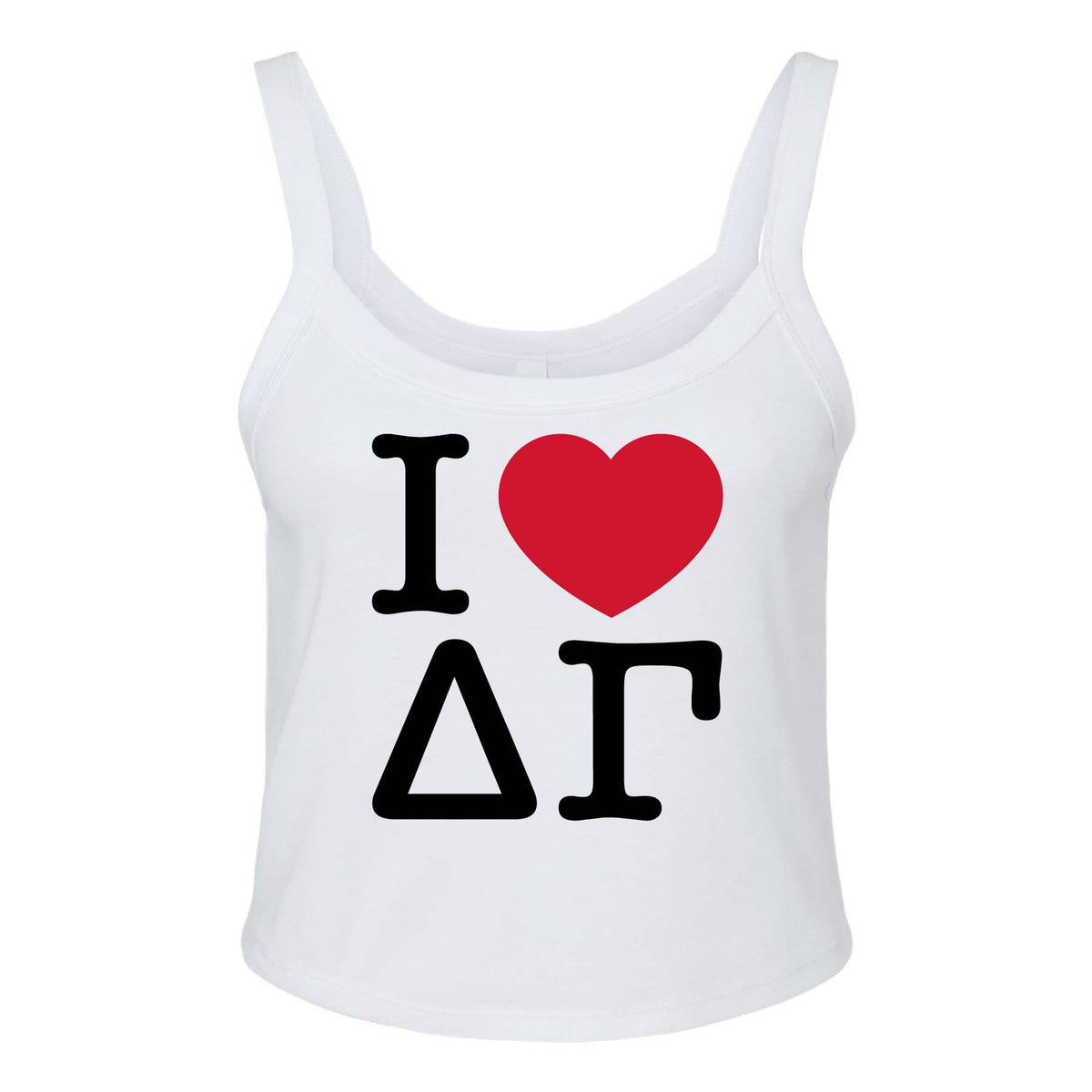 Ali & Ariel Big Apple Tank Top Delta Gamma / XS