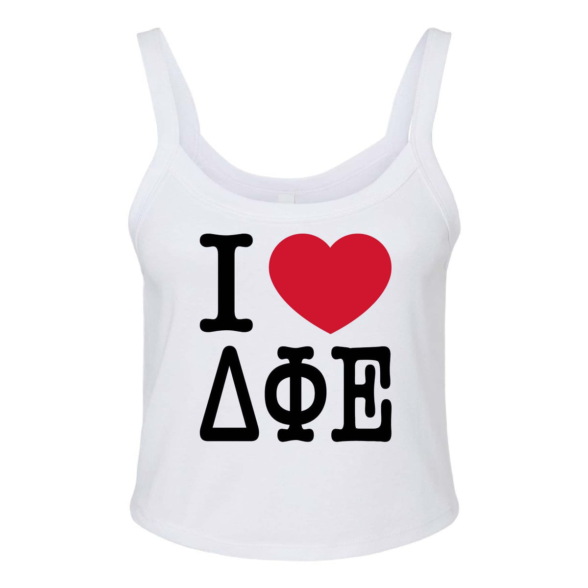 Ali & Ariel Big Apple Tank Top Delta Phi Epsilon / XS