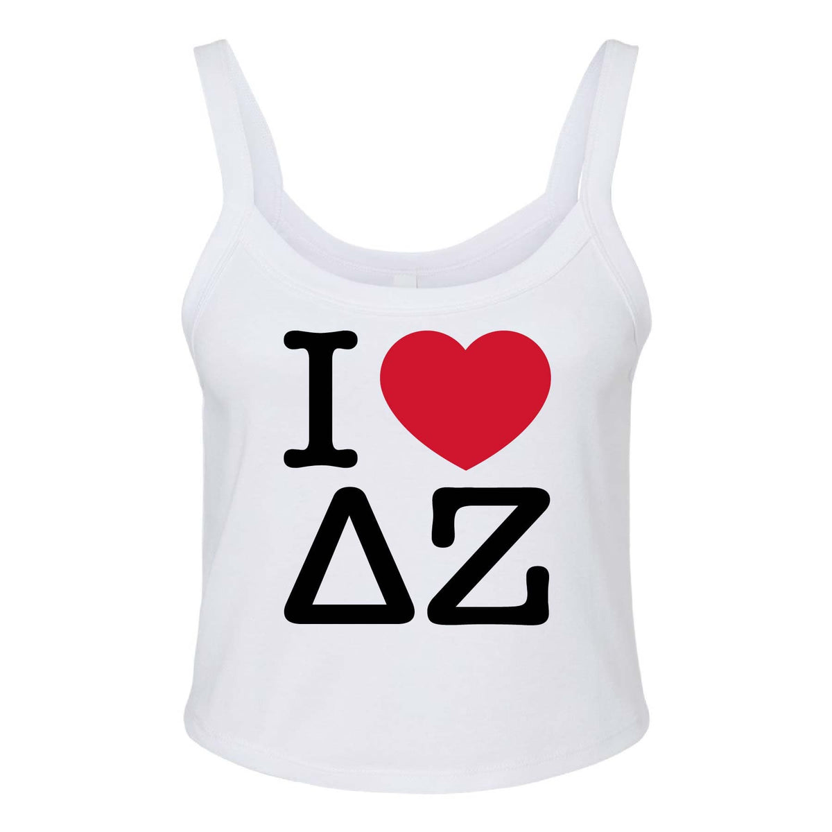 Ali & Ariel Big Apple Tank Top Delta Zeta / XS