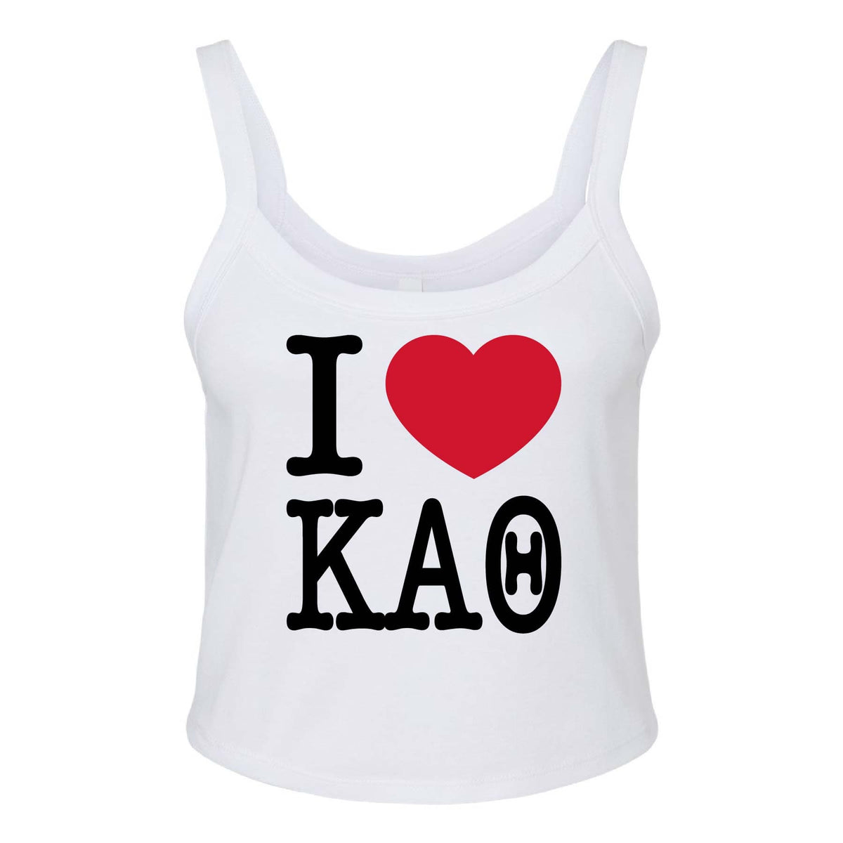 Ali & Ariel Big Apple Tank Top Kappa Alpha Theta / XS