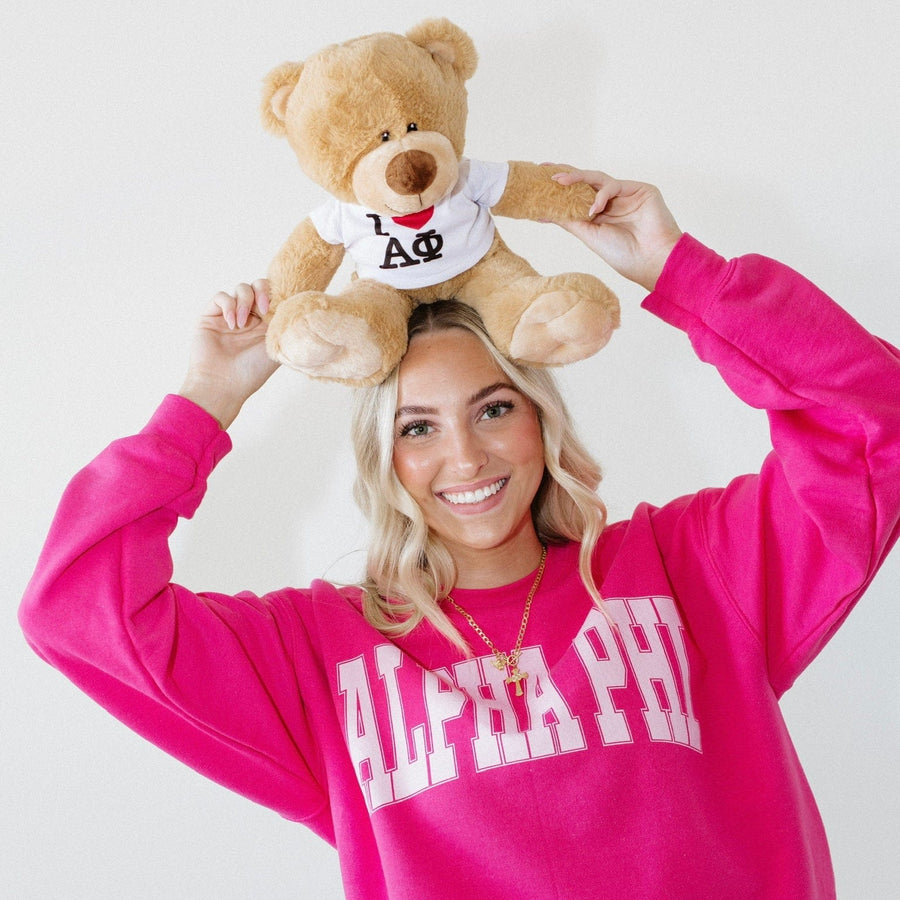 Ali & Ariel Big Apple Teddy Bear