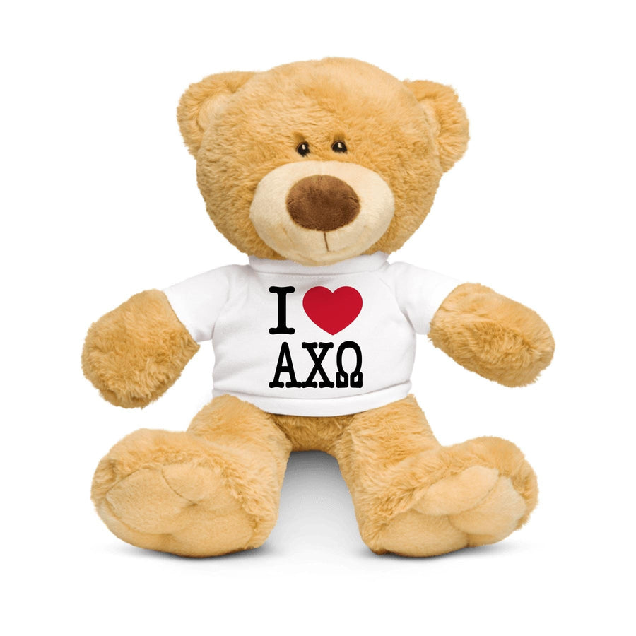 Ali & Ariel Big Apple Teddy Bear Alpha Chi Omega