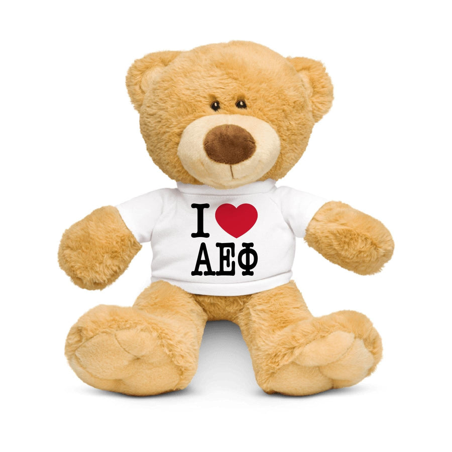 Ali & Ariel Big Apple Teddy Bear Alpha Epsilon Phi