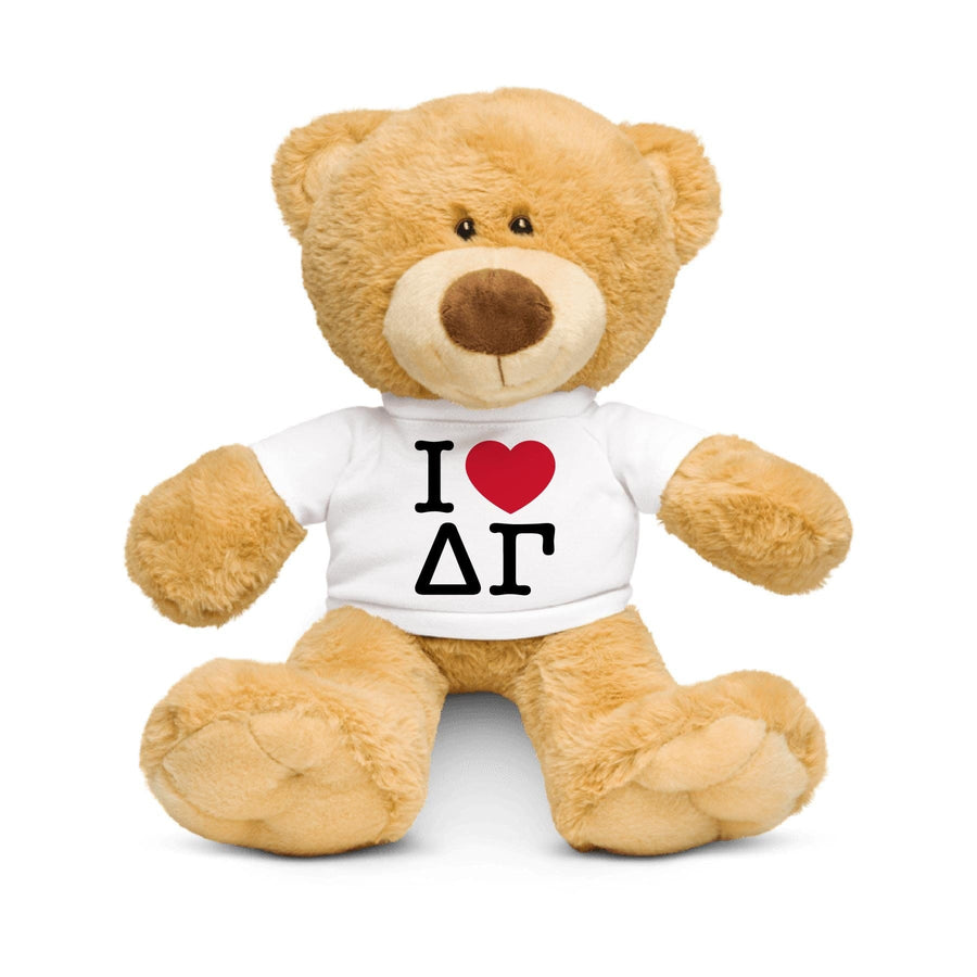 Ali & Ariel Big Apple Teddy Bear Delta Gamma