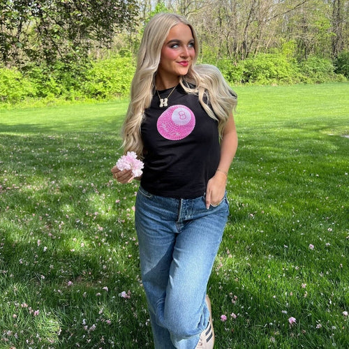 Ali & Ariel Birthday 8 Ball Baby Tee