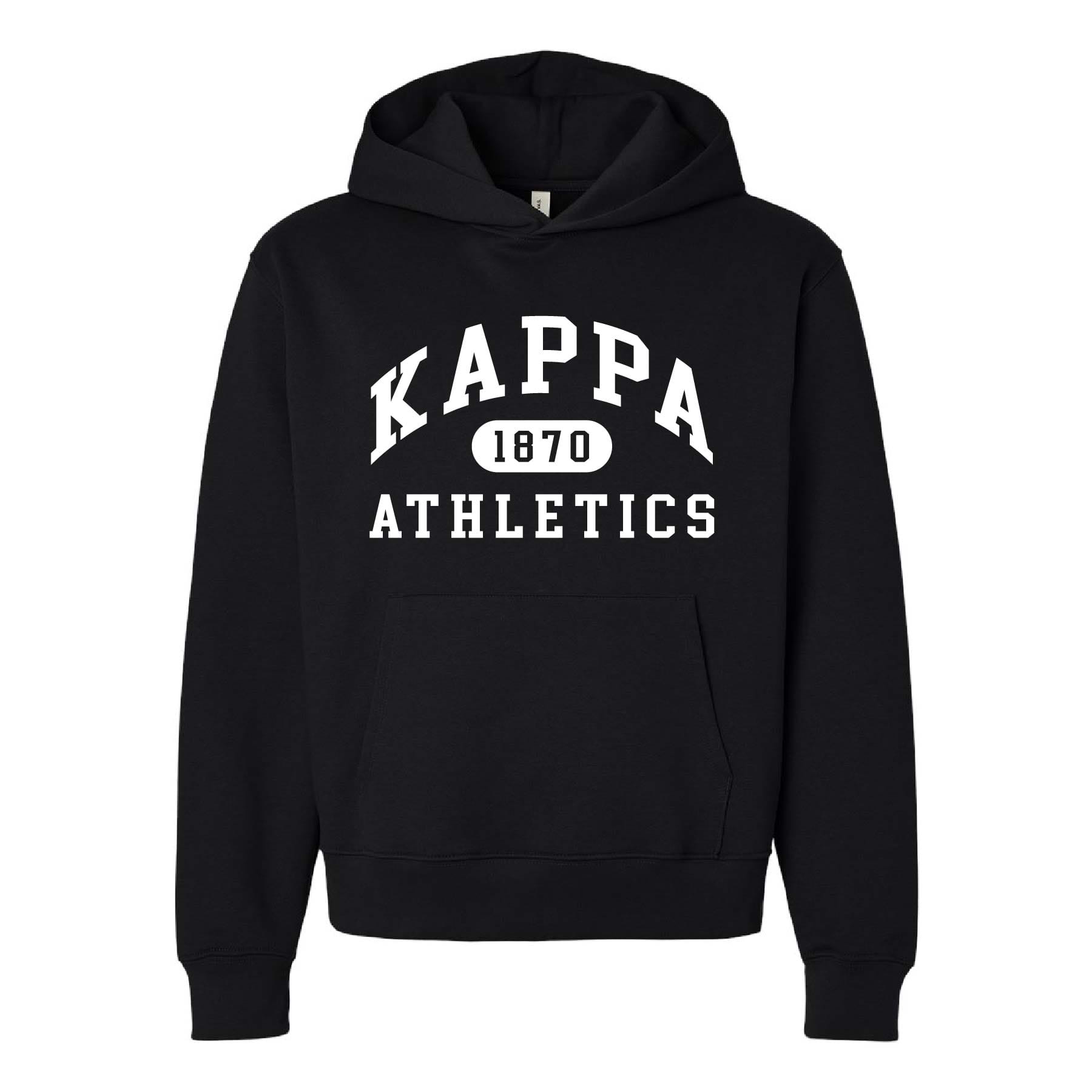 Ali & Ariel Black Athletic Hoodie Kappa Kappa Gamma / Medium