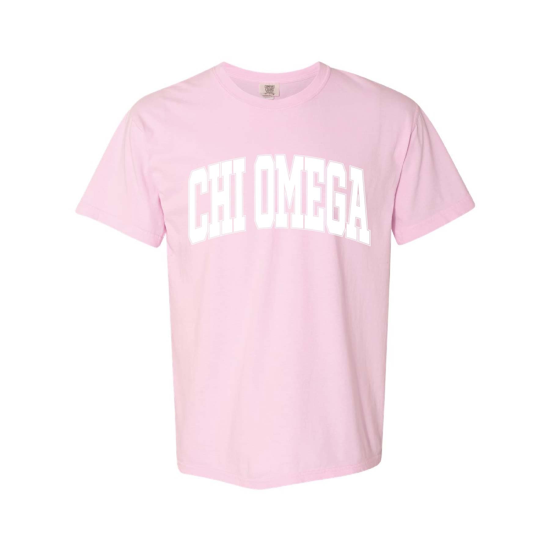 Ali & Ariel Blossom Comfort Colors Collegiate Tee Chi Omega / Medium