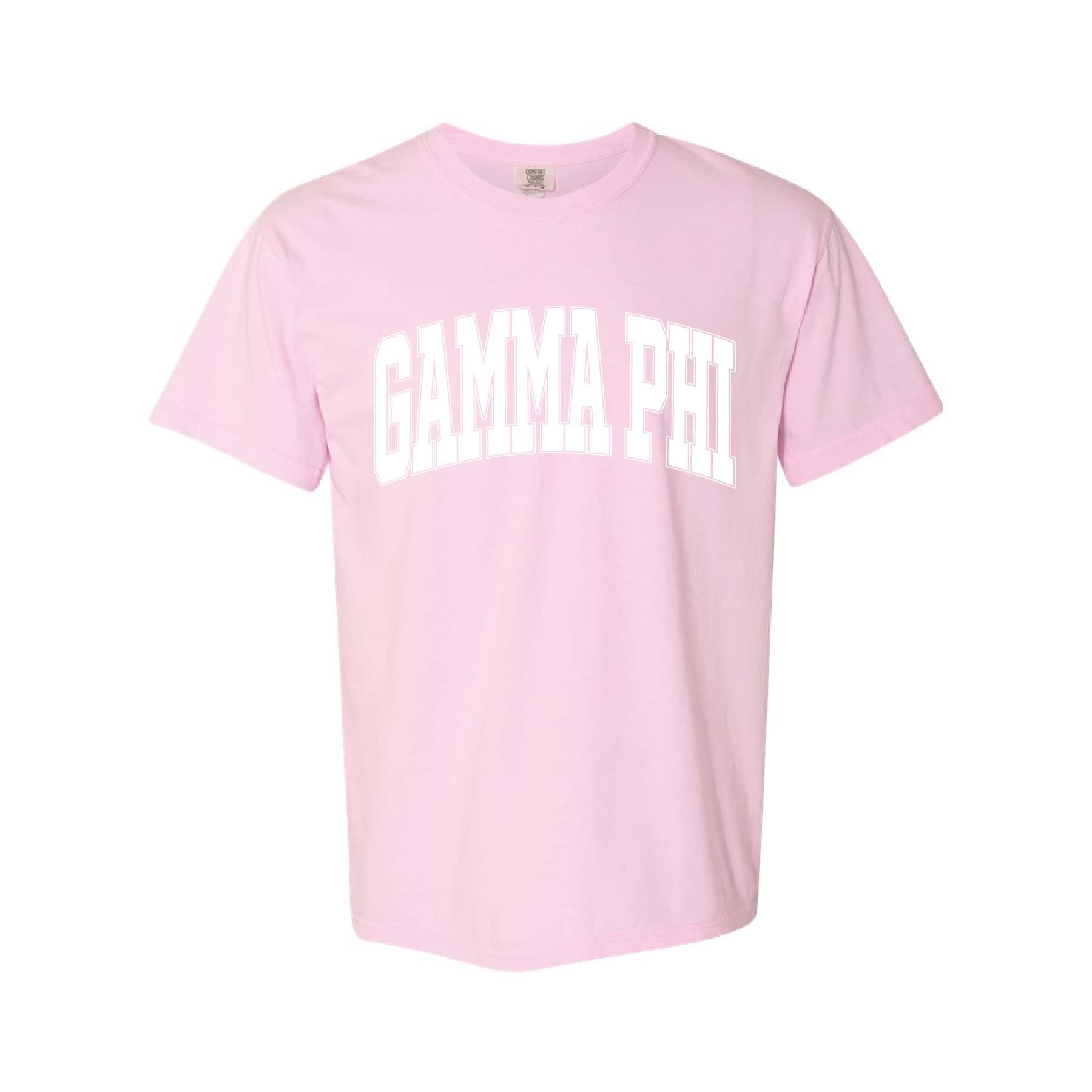 Ali & Ariel Blossom Comfort Colors Collegiate Tee Gamma Phi Beta / Medium