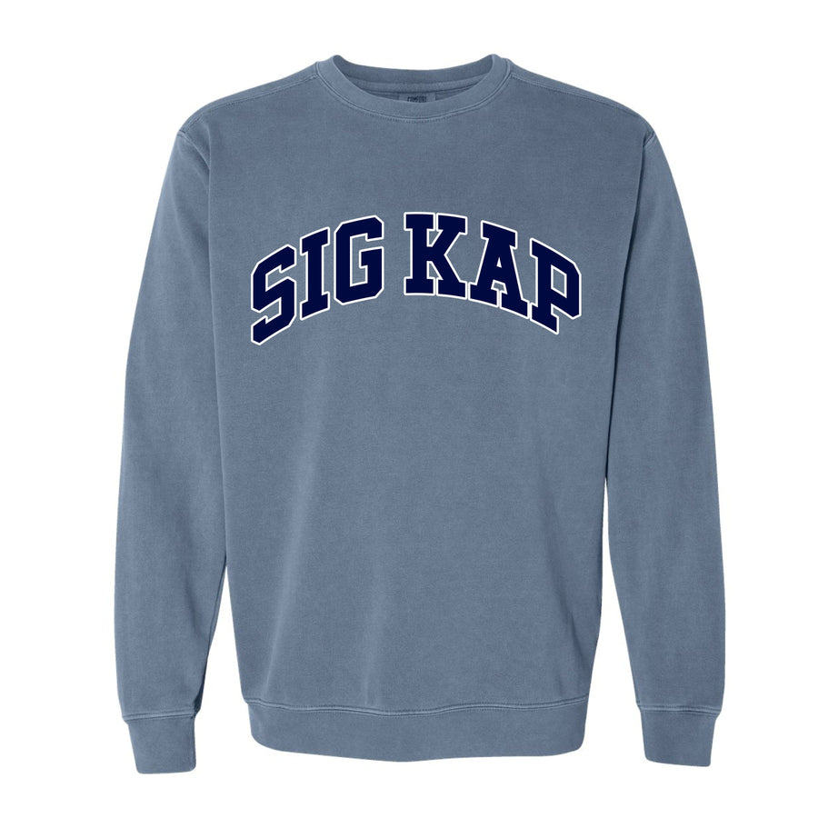 Ali & Ariel Blue And Navy Comfort Colors Crewneck